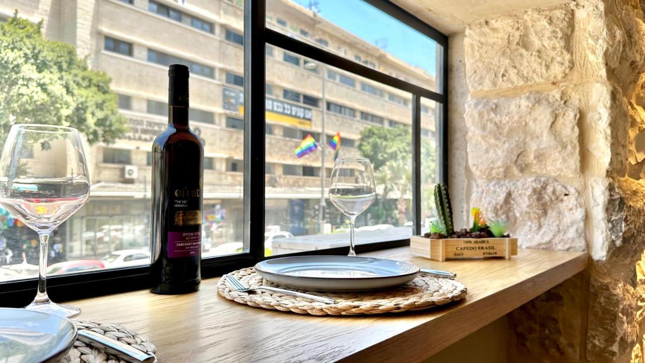 Boutique Apartment In Heart Of ハイファ エクステリア 写真